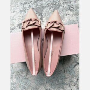 New Pretty Ballerinas Made In Spain Leather Ella Ballet Flats Size 36.5 US 6.5